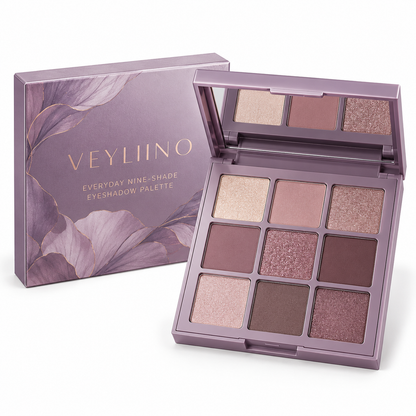 AI-generated Everyday Nine-Shade Eyeshadow Palette concept image 1