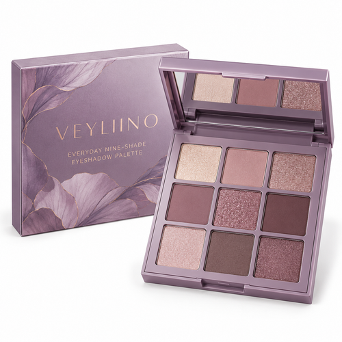 AI-generated Everyday Nine-Shade Eyeshadow Palette concept image 1