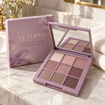 AI-generated Everyday Nine-Shade Eyeshadow Palette concept image 3