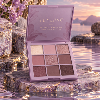 AI-generated Everyday Nine-Shade Eyeshadow Palette concept image 4