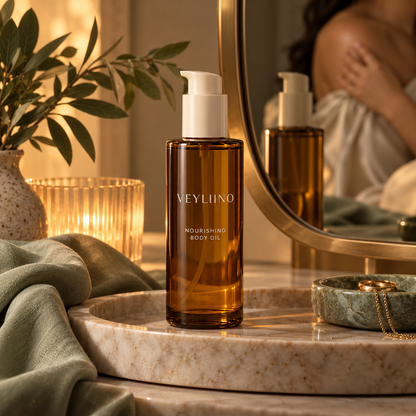 AI-generated Nourishing Body Oil concept image 5