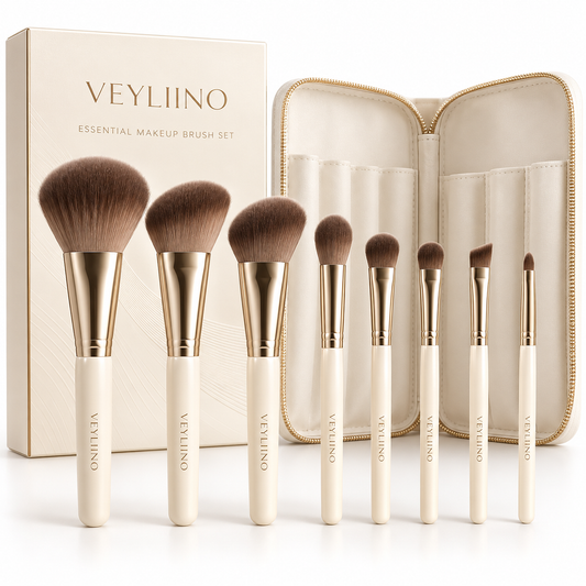 AI-generated Essential Makeup Brush Set concept image 1