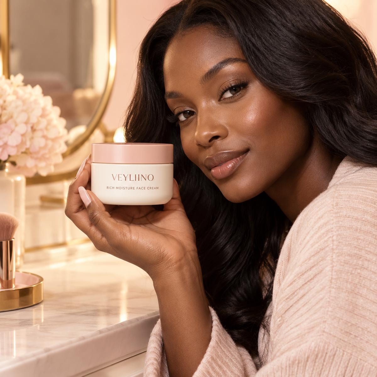 AI-generated Rich Moisture Face Cream concept image 8
