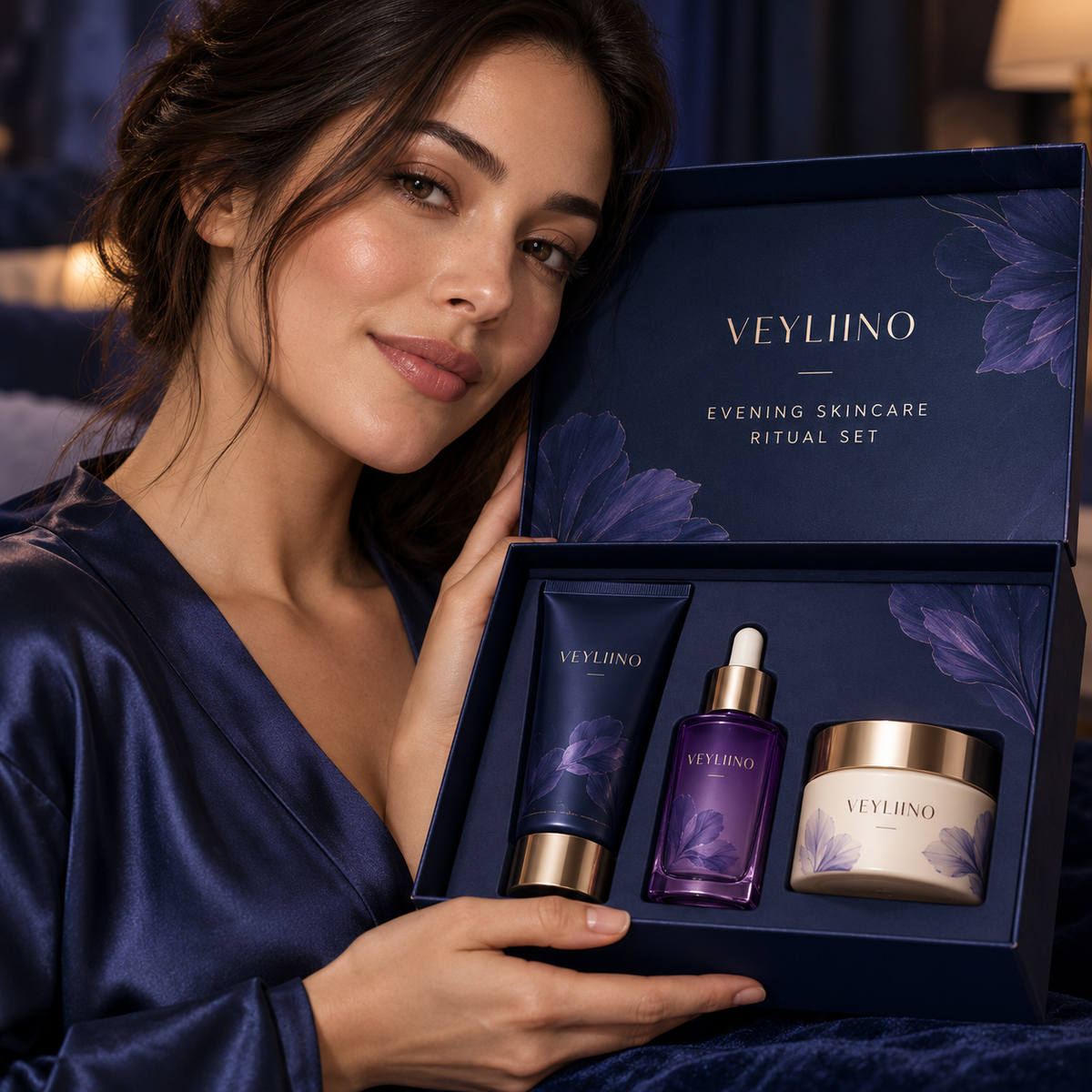 AI-generated Evening Skincare Ritual Set concept image 7
