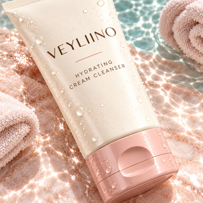AI-generated cleanser concept: spa